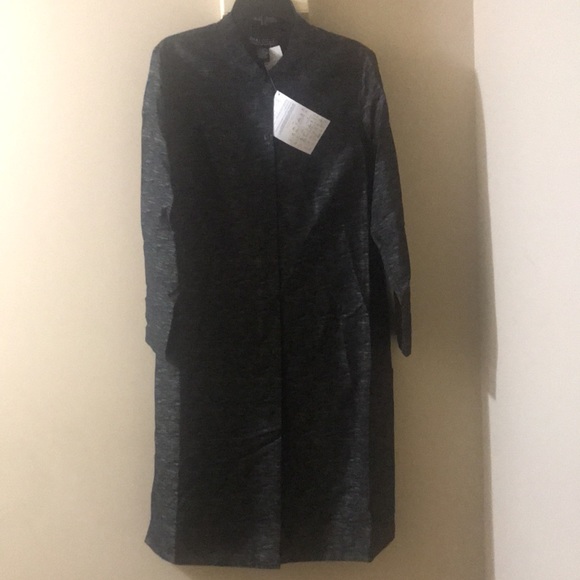 QVC Dialog Women’s Duster with Matching Top - Picture 2 of 11